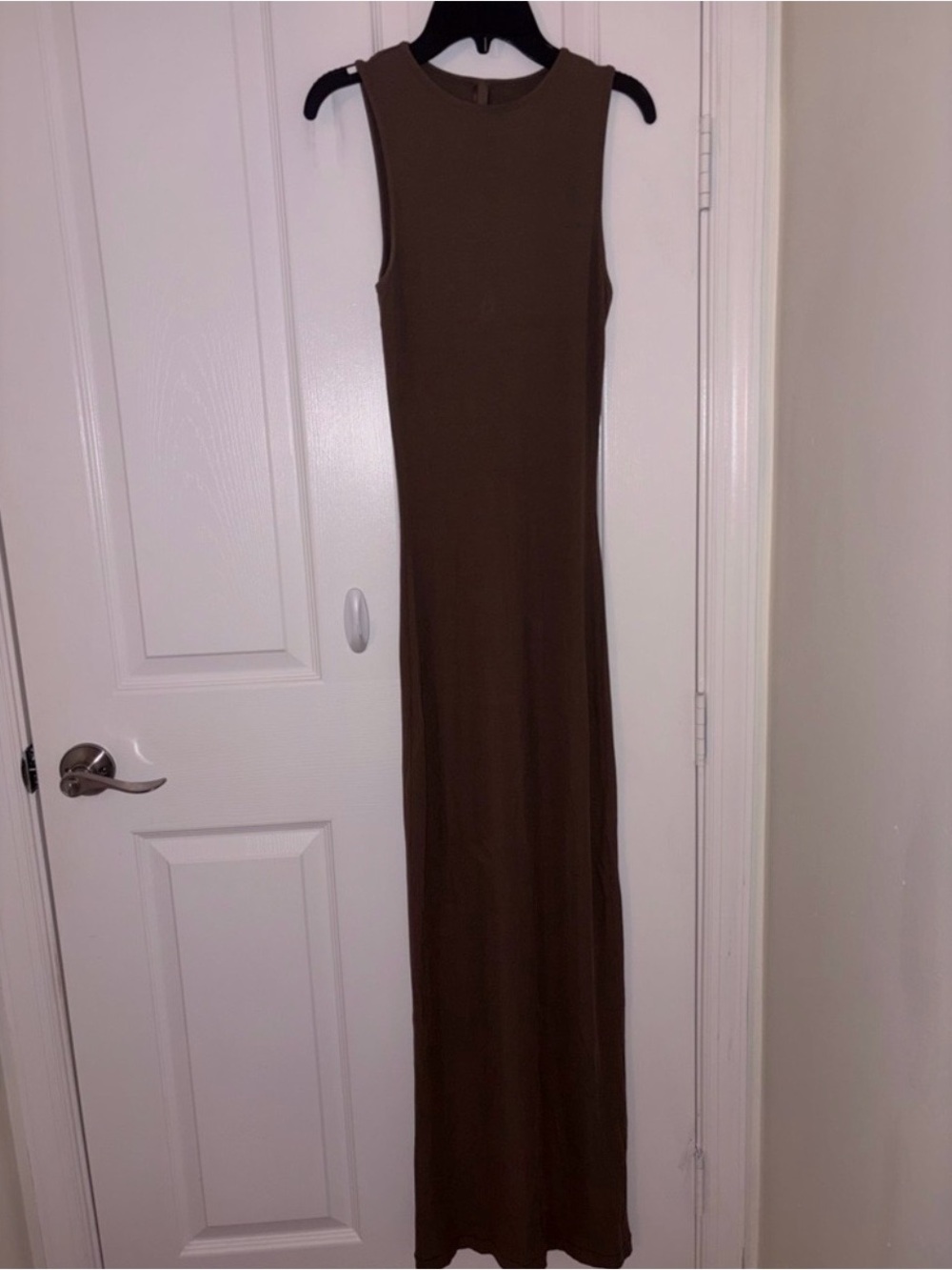 SKIMS Ribbed Maxi Dress